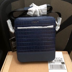 Limited Edition MK Harrison leather flight bag